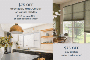 Graber October Graber shades promotion